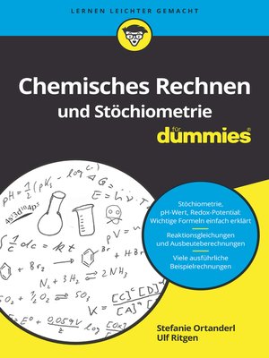 cover image of Chemisches Rechnen und St&ouml;chiometrie f&uuml;r Dummies